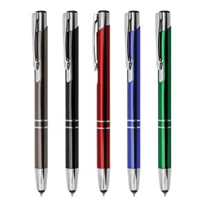 Aluminum Branded Pens with Stylus
