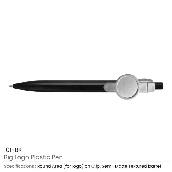 Big Logo Pens - Black