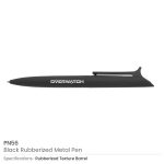 Black-Rubberized-Metal-Pen-PN56