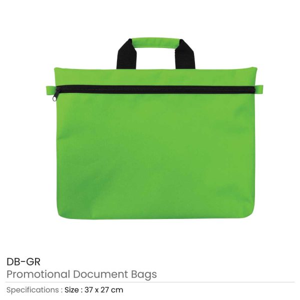 Document Bags Green