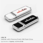 Chrome USB Flash Drives