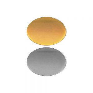 Oval Shape Flat Logo Badges