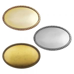 Oval Logo Badges