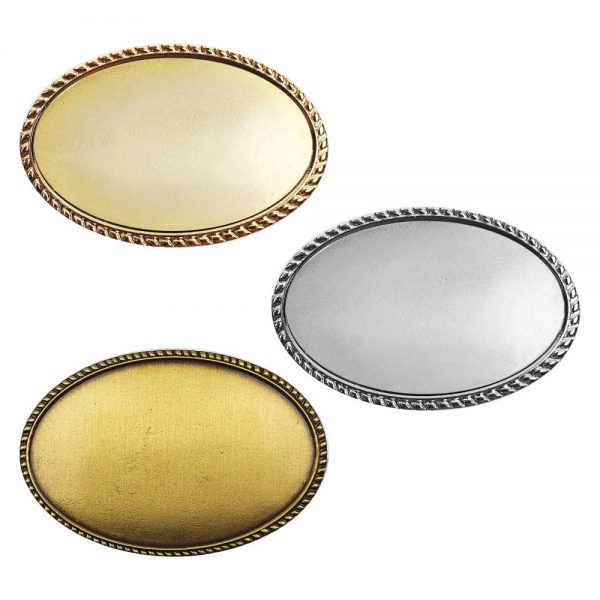 Oval Logo Badges