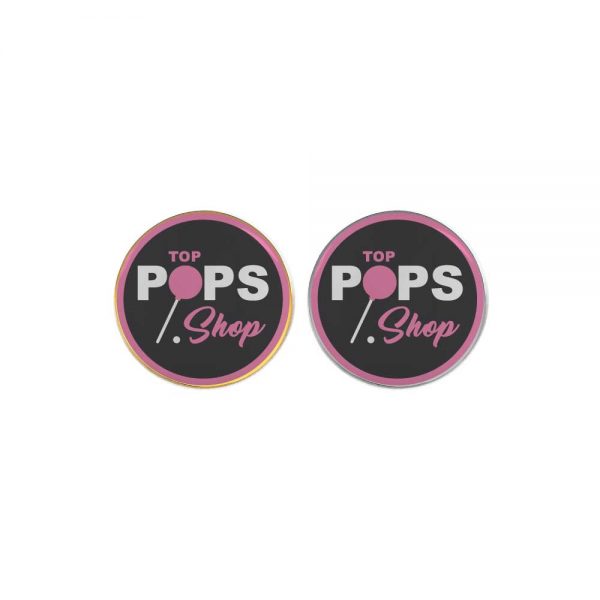 Printed Round Flat Metal Badges