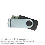 Swivel-USB-35-S-2L-BK