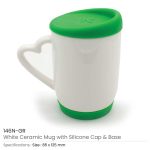 Mugs with Silicone Cap and Base 146N