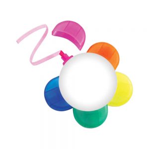 Highlighters in 5 Colors