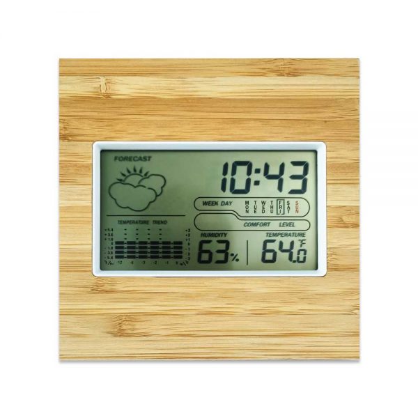 Bamboo Digital Promotional Clocks