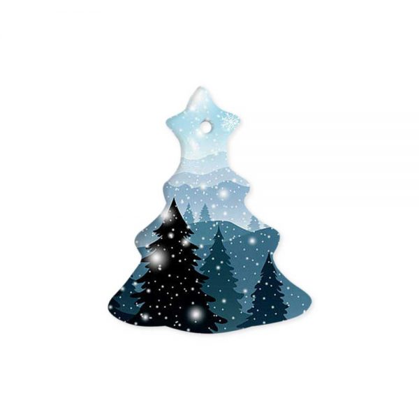 Christmas Tree Ceramic Ornaments
