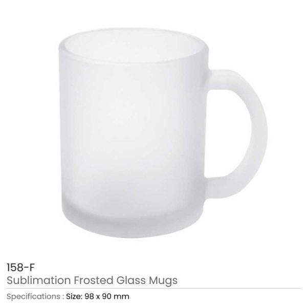 Frosted Glass Mugs