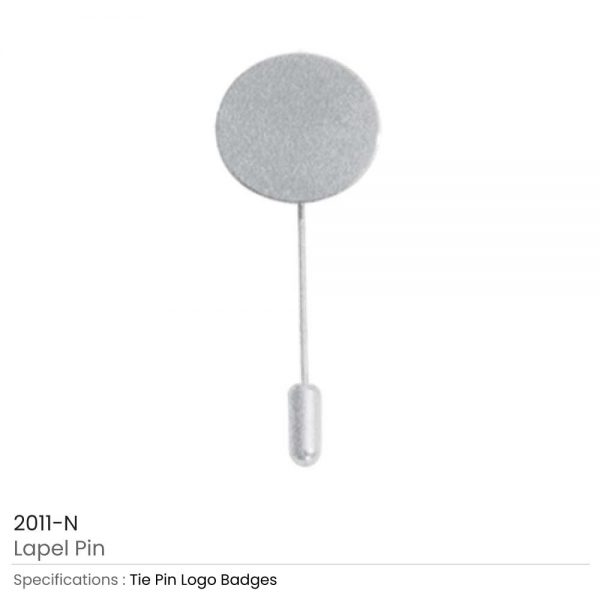 Lapel Pin Silver
