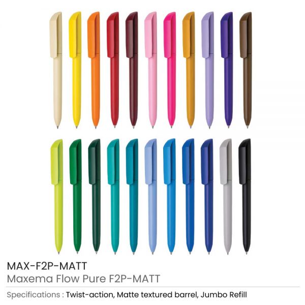 Promotional Maxema Flow Pure Pens