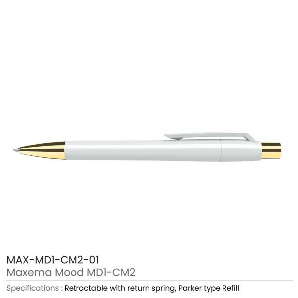 Maxema Mood Pens White