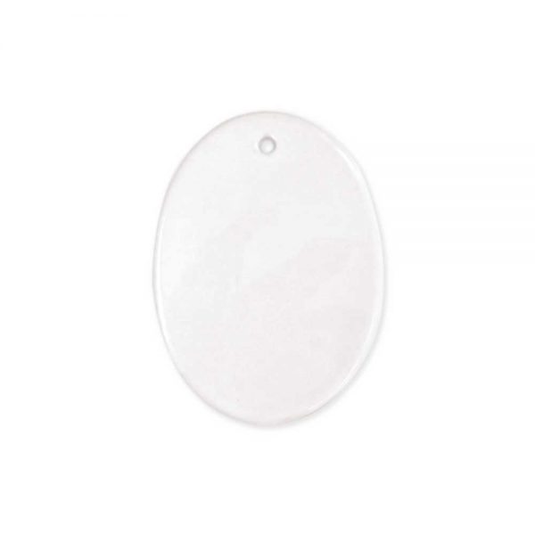 Oval Shape Ceramic Ornaments