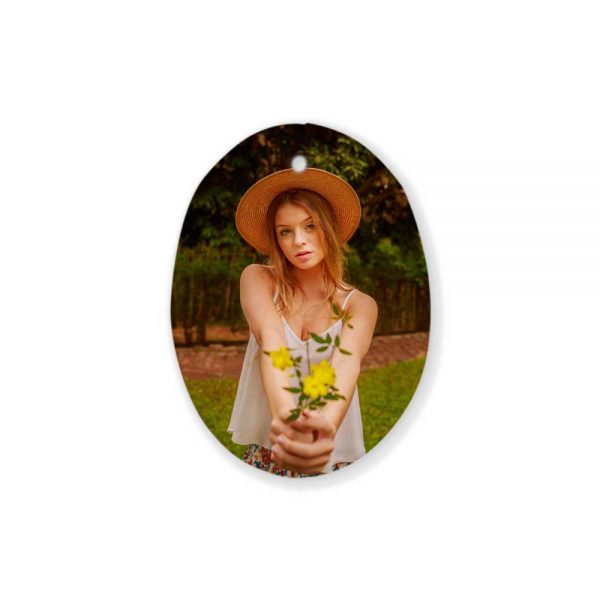 Oval Shape Ceramic Ornaments