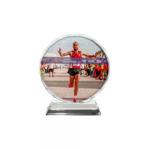 Sunflower Shape Photo Crystal