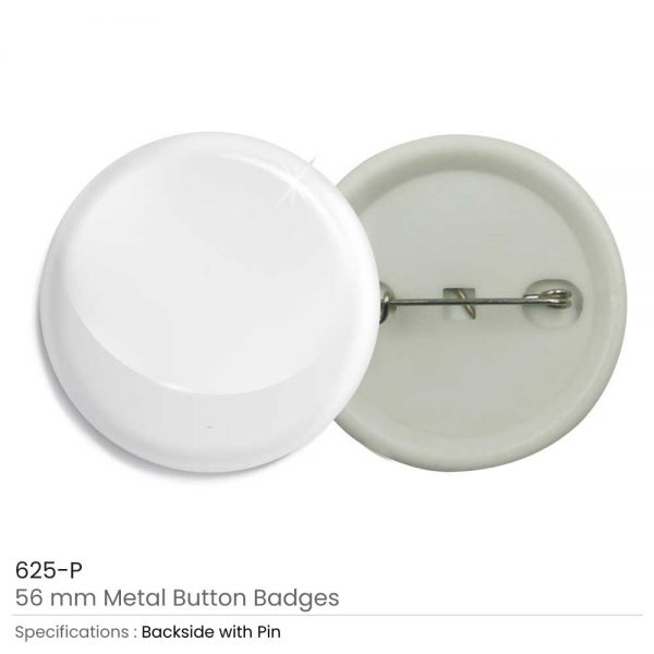 Plastic Button Badge 75mm