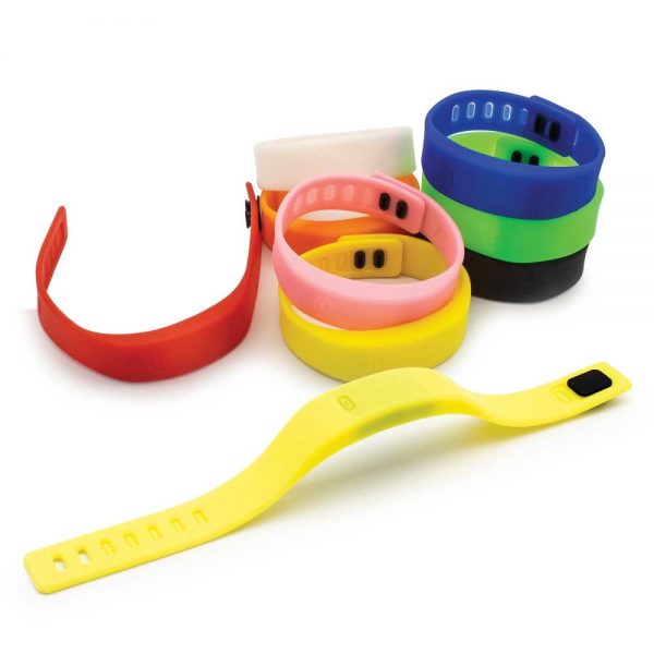 Silicone Personalized Wristband with Digital Watch