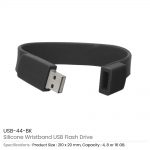 Wristbands-USB-Flash-Drives-USB-44-BK