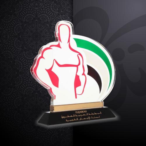 custom award trophy 16