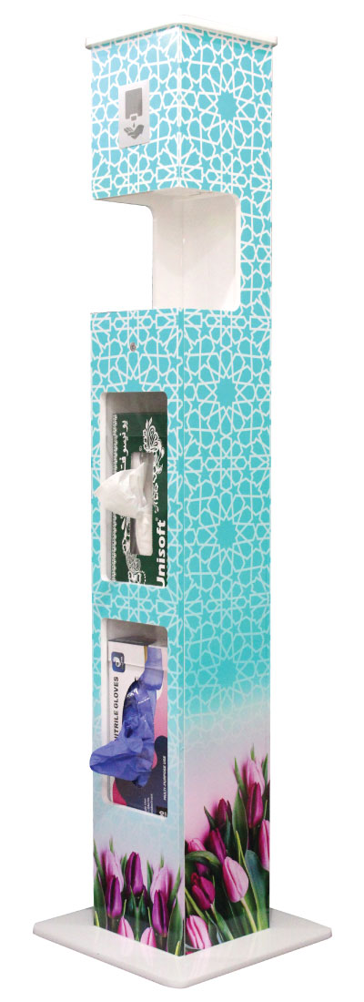 customized sanitizer stand image 02