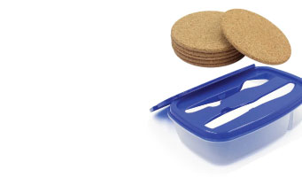 Lunch Box and Tea Coasters