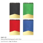 Recycled Notepads with Pen