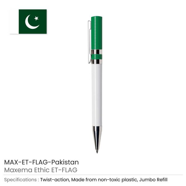 PAKISTAN Flag Pens
