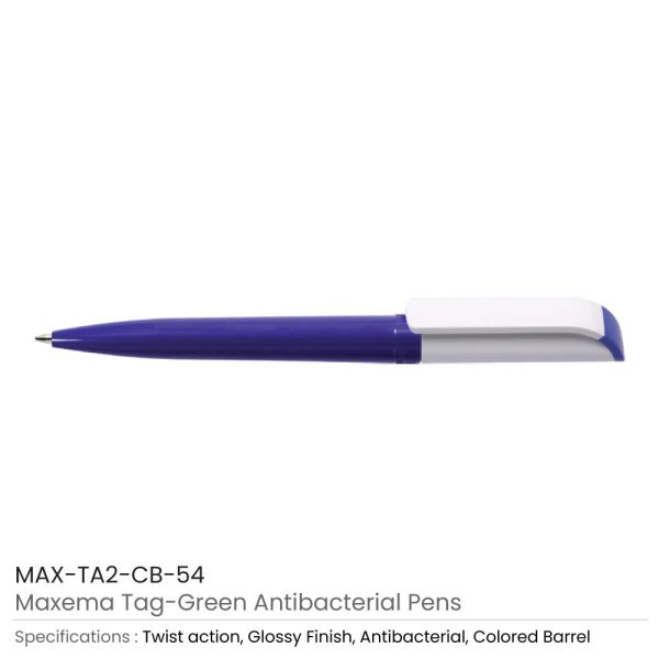 Tag Green Anti-Bacterial Pens Tag GreenAnti-Bacterial Pen 54