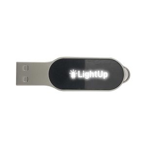 Oval Light-Up Logo USB