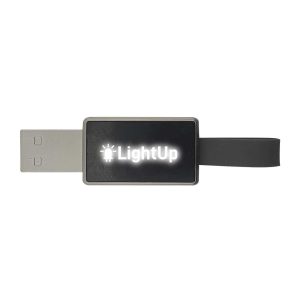 Light-up Logo USB with Strap