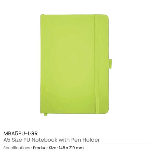 Notebook - Light Green
