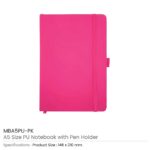 PU-Notebook-with-Pen-Holder-MBA5PU-PK