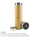 Bamboo-Flask-with-Temperature-Display-TM-018