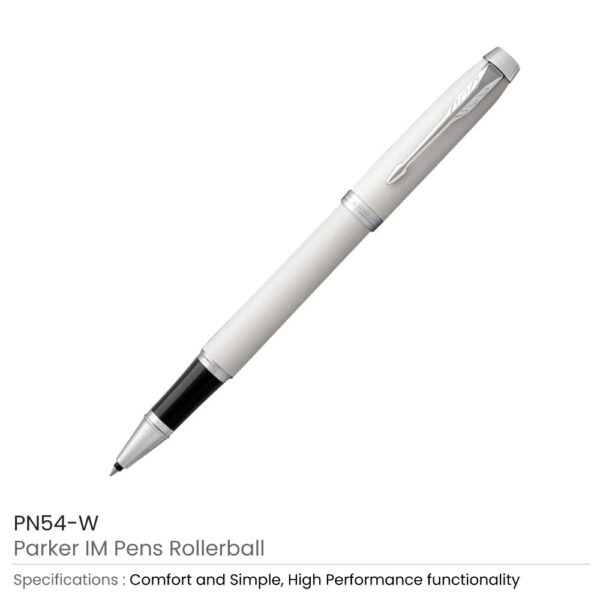 Parker IM Rollerball Pens White