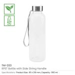 RPET Bottle with Side String Handle
