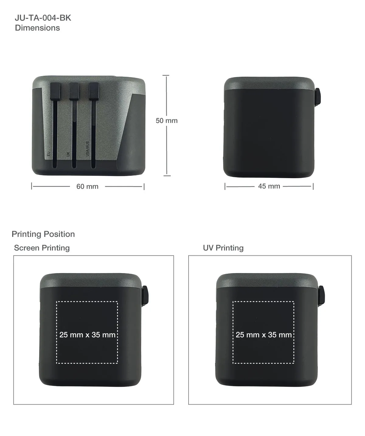 Adaptor-JU-TA-004-BK