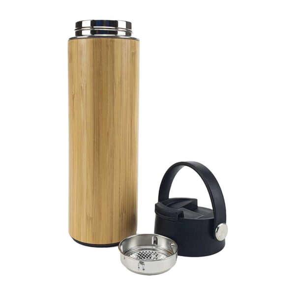 Bamboo Flask with Tea Infuser