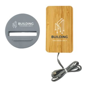 Branding Wireless Charger Phone Stand