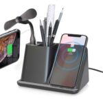Pens-Holder-with-Wireless-Charging-WDS3-BK