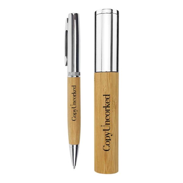Branding Metal and Bamboo Pens