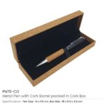 Metal-Pen-with-Cork-Barrel-and-Box-PN70-CO-03