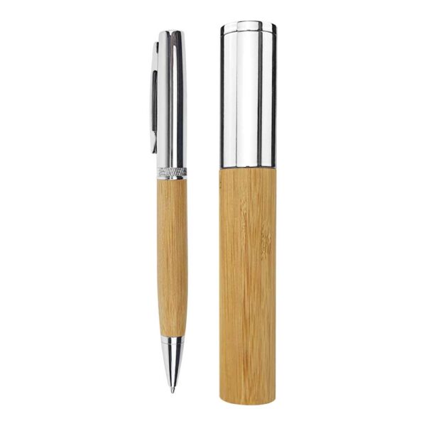 Metal-and-Bamboo-Pens-PN61-BM-Main Metal and Bamboo Pens