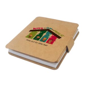 Branding Drawing Pad with Color Pencils