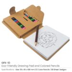 Eco-friendly-Drawing-Pad-with-Colored-Pencils-GFK-10