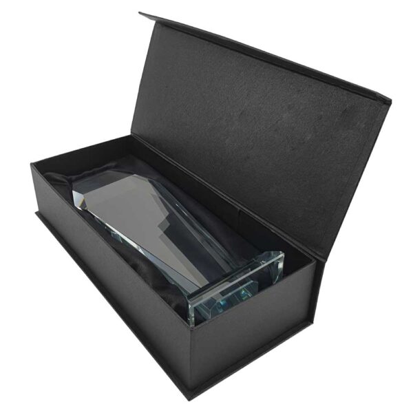 Hexagon Shaped Crystal Awards with Box