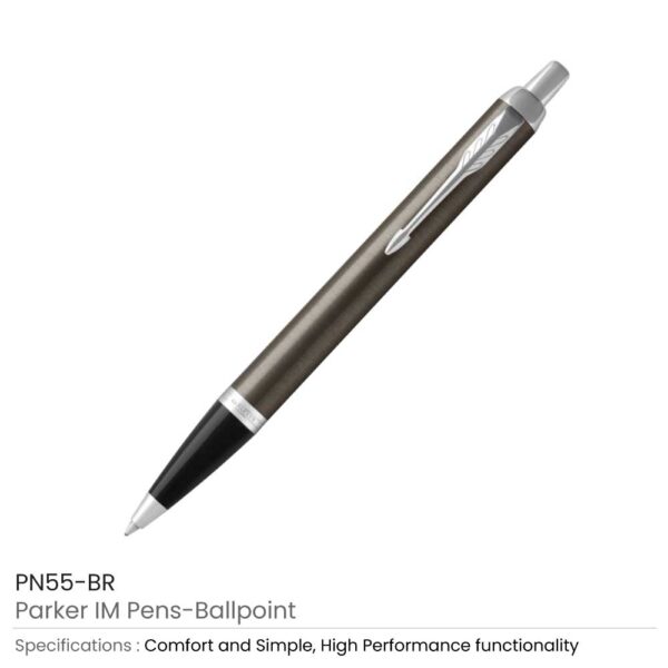 Parker IM Ballpoint Pen Brown