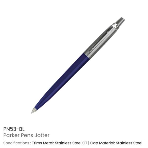 Parker Jotter Pens Blue