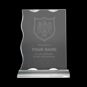 Rectangle Crystal Awards Printing